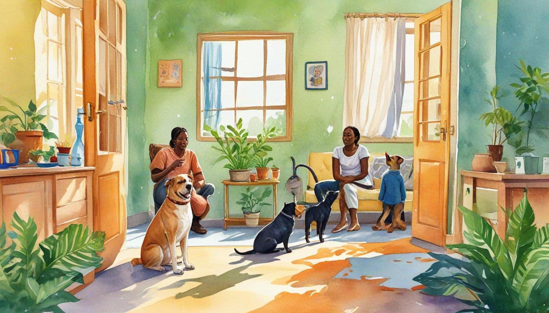 Behavioral Training Strategies to Enrich the Environment of Pets in Limited Spaces in Nigeria