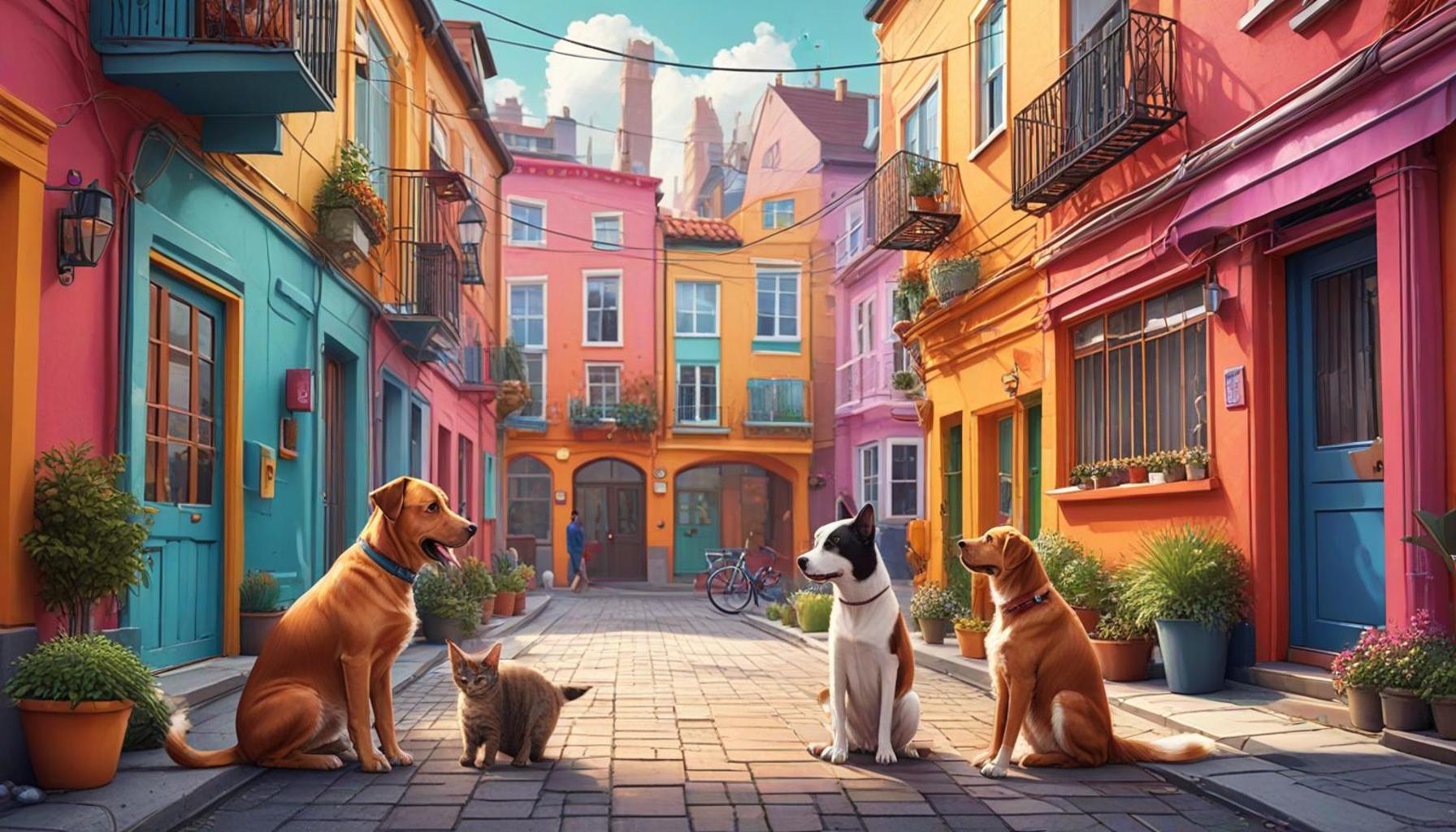 Practical Tips for Socializing Dogs and Cats in Urban Environments